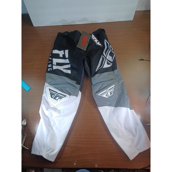 Fly Racing Other - NEW FLY RACING F-16 PANTS BLACK/WHITE SZ 28Sshort - MOTORCYCLE/OFFROAD/ATV
